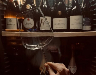 Champagnerverkostung auf der Zingerle Hütte