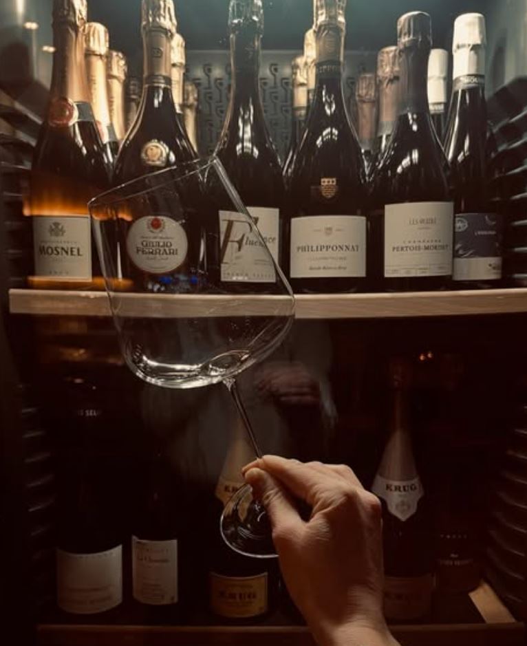 Champagnerverkostung auf der Zingerle Hütte